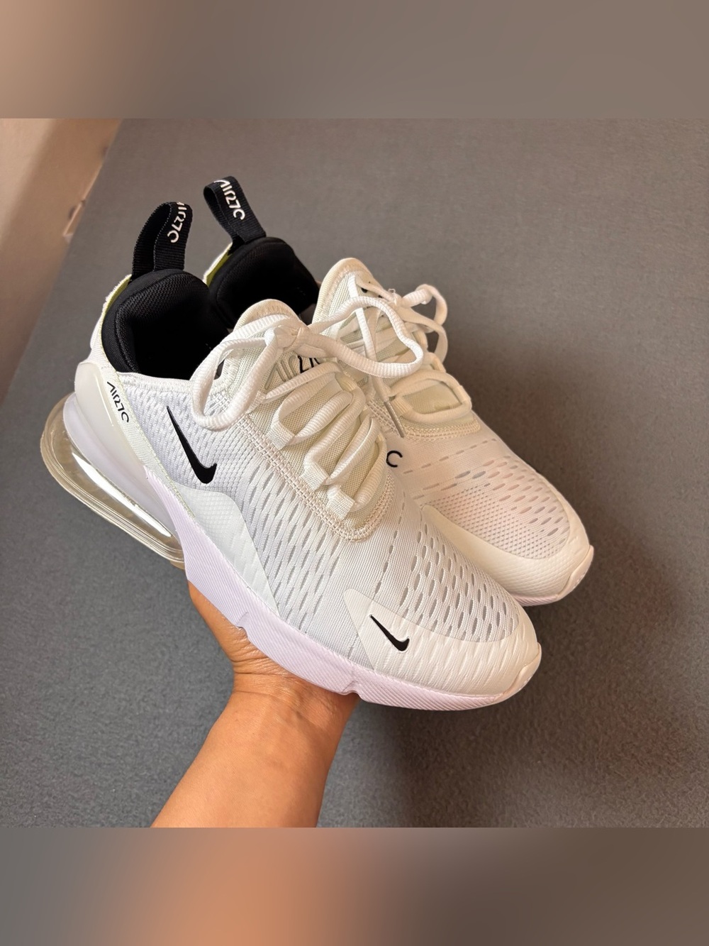 Nike Air Max 270 Women's Trainers White/Black , Size 8